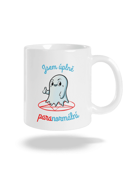 Jsem paranormální klasický hrnek White