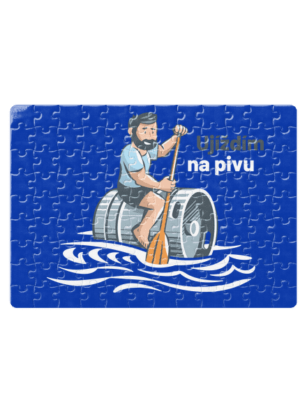 Ujíždím na pivu puzzle White