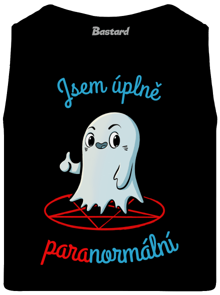 Jsem paranormální pánské tílko Black