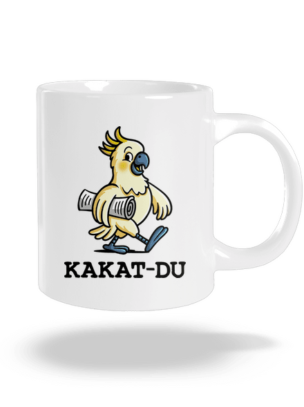 Kakat-du velký hrnek White