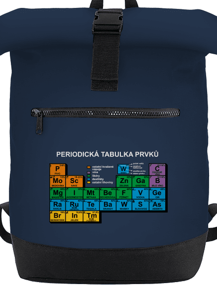 Periodická tabulka batoh French Navy