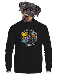 unisex mikina bez kapuce