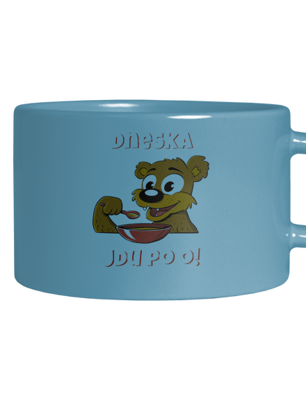 Dneska jdu po o hrnek makronka Blue Macaron