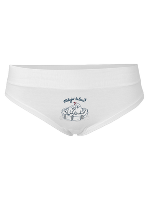 Miluju tulení dámské kalhotky White