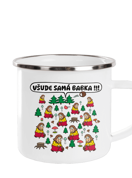 Všude samá babka plecháček White