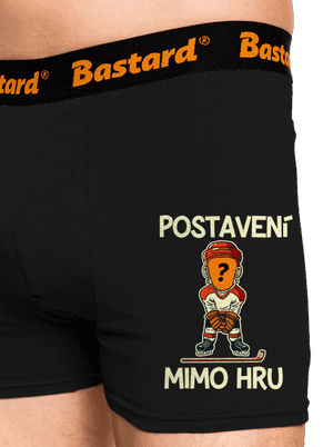 Postavení mimo hru boxerky Black