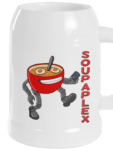 Soupaplex půllitr White