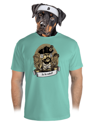 B14: S čerty nejsou žerty pánské sportovní tričko Mint Mal