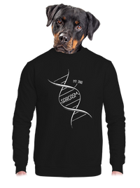 unisex mikina bez kapuce