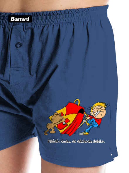 Školák pánské trenky Blue