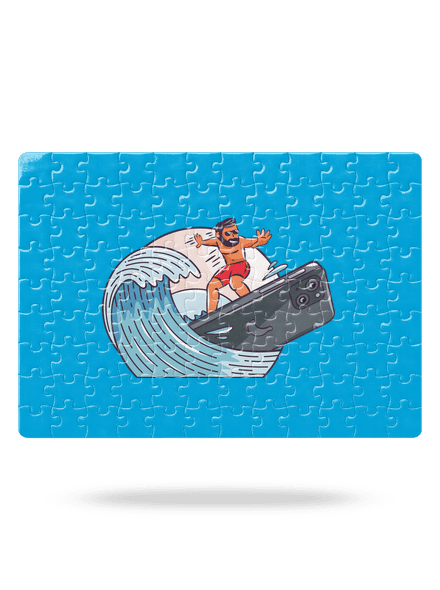 Jsem surfař puzzle White