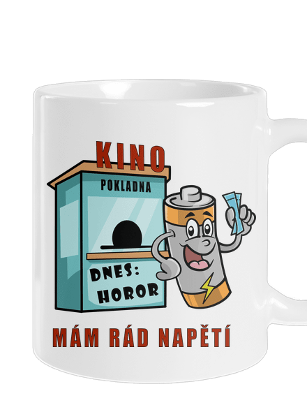 Mám rád napětí klasický hrnek White