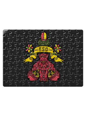 Kulový eso puzzle White