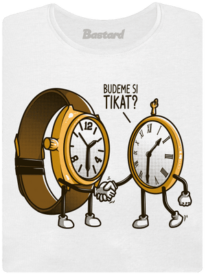 Tikání dámské tričko premium White