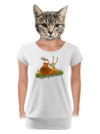 dámské tričko s lemem