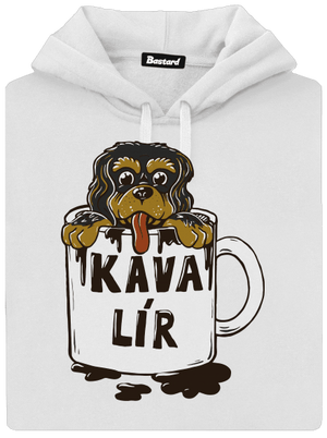 Kávalír dámská mikina klokanka White