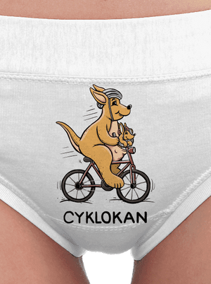 Cyklokan dámské kalhotky White