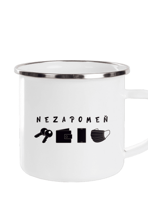 Nezapomeň plecháček White