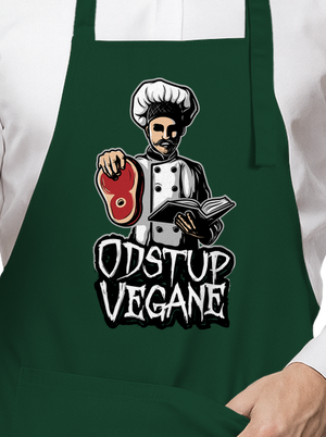 Odstup vegane zástěra Bottle Green