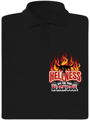 Hellness pánská polokošile Black