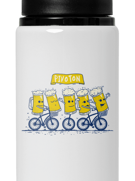 Pivoton lahev na vodu White