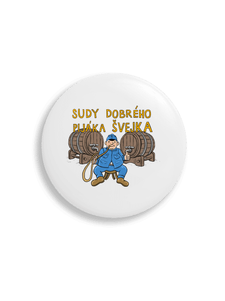 Sudy dobrého pijáka Švejka placka uni