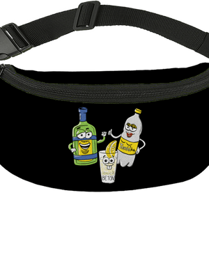 Láska na beton ledvinka Black