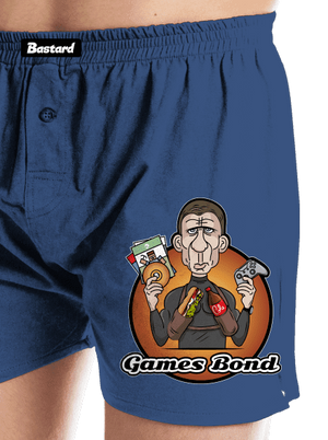 Games Bond pánské trenky Blue