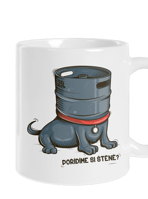 Štěně klasický hrnek White