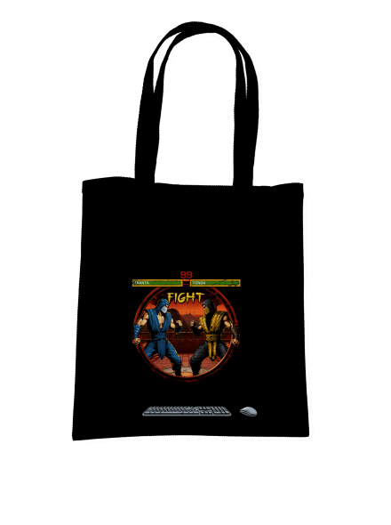 B17: Mortal Kombat taška Black