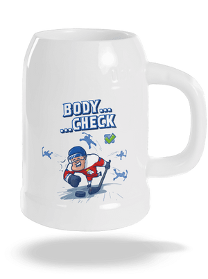 Body check půllitr White