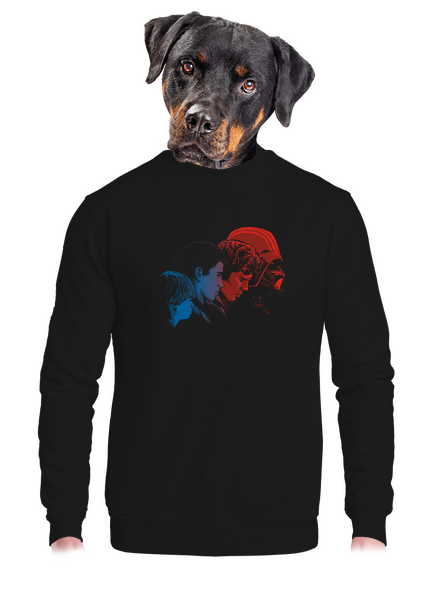 Vaders evolution unisex mikina bez kapuce Black