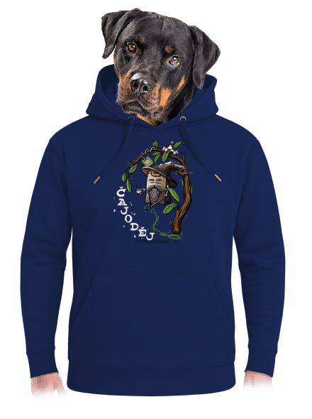 Čajoděj unisex mikina premium Navy