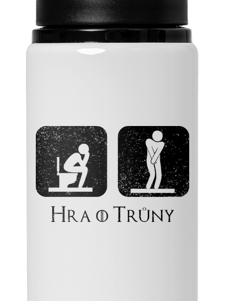 Hra o trůny lahev na vodu White