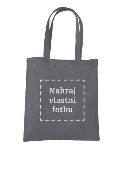 Vlastní potisk taška Graphite grey