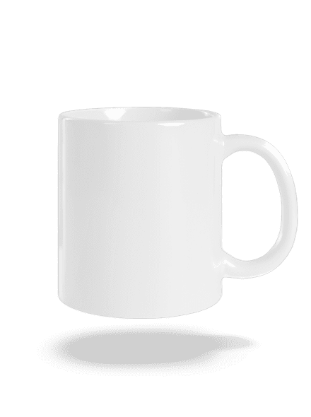 Bez potisku klasický hrnek White