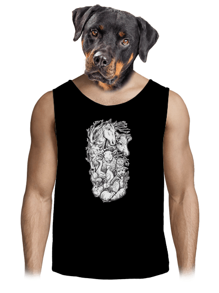 Pastvina pánské tílko Black