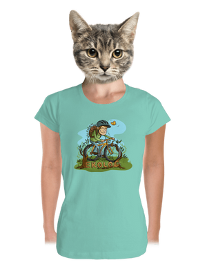 Ekolog dámské tričko premium Mint Mal