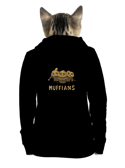 Muffians dámská mikina na zip Black