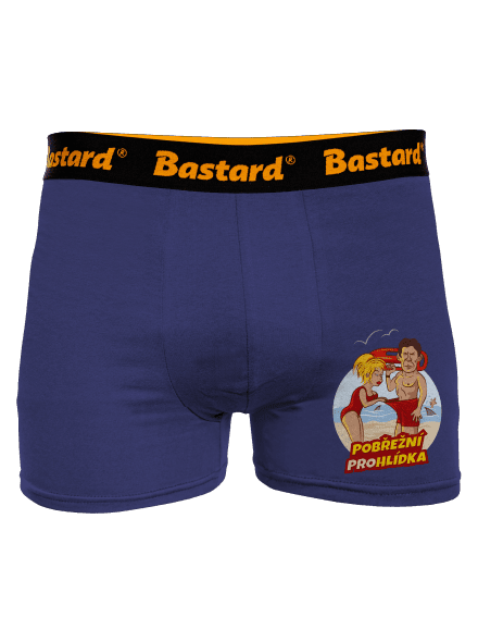 Pobřežní prohlídka boxerky Blue Navy