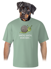 unisex tričko oversized