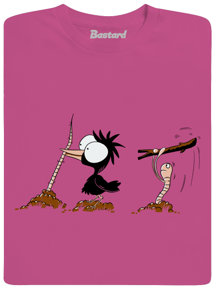 Nesprávný konec dětské tričko Fuchsia