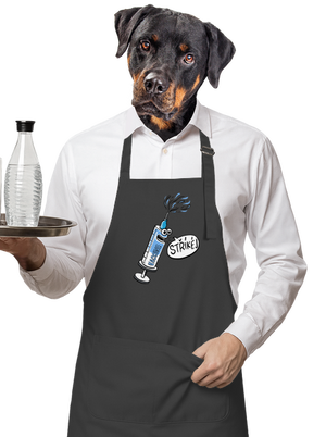 Stříkej zástěra Dark Grey