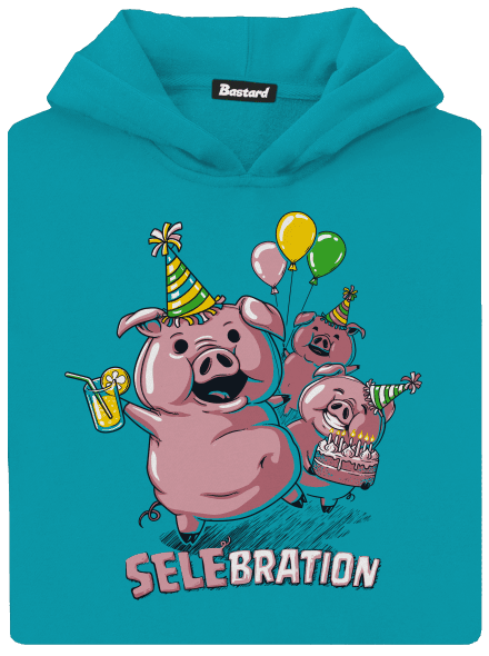 Selebration dětská mikina klokanka Hawaiian Blue