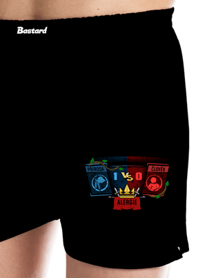 Příroda vs. člověk pánské trenky Black