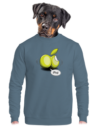 unisex mikina bez kapuce