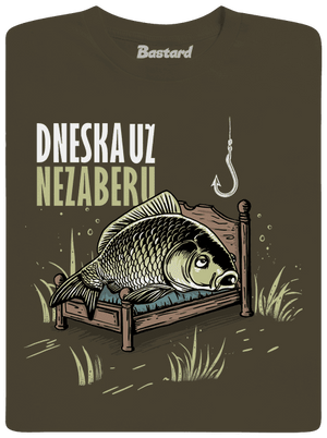 Dneska už nezaberu pánské dlouhý rukáv Urban Khaki