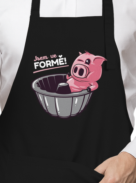 Ve formě zástěra Black