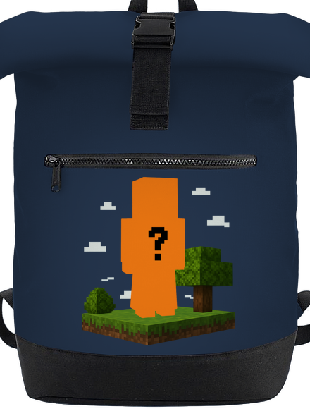 Minecraft z vlastní fotky batoh French Navy