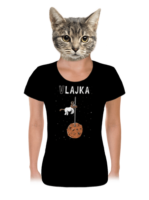 Vlajka dámské tričko Black